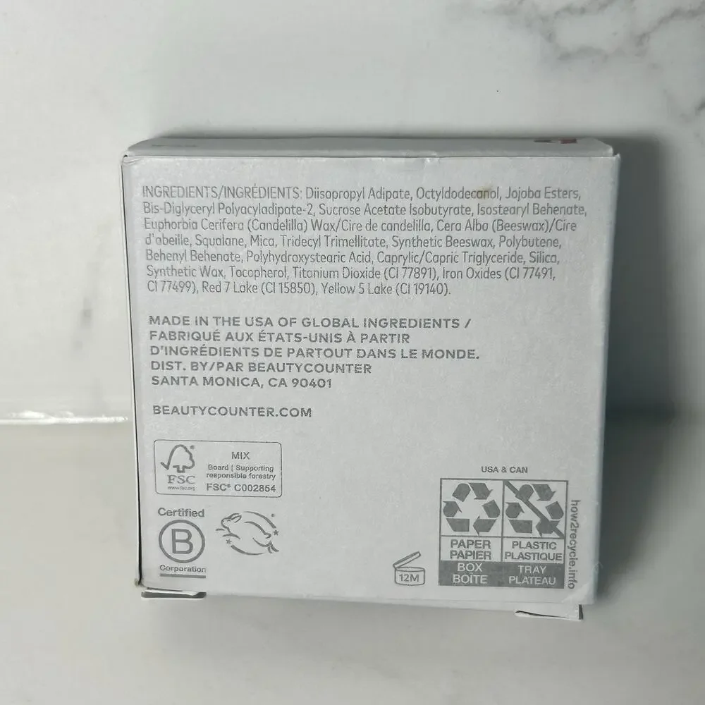 Beautycounter Cheeky Clean Cream Blush GOJI Discontinued 0.15 oz NIB